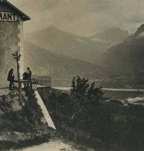 France Isere Sassenage Route des Cotes Road Old NPG Stereoview Photo 1900