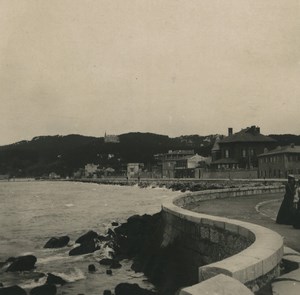 France Marseille Prado the Beach Old SIP Stereoview Photo 1900's