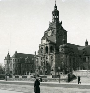 Germany Munich Bayerisches Nationalmuseum Old Photo Stereoview NPG 1900