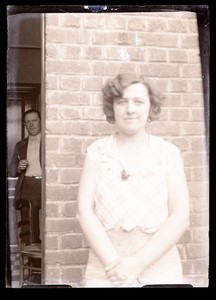 Northern France people worker posing 10 negative glass views amateur Photos 1920