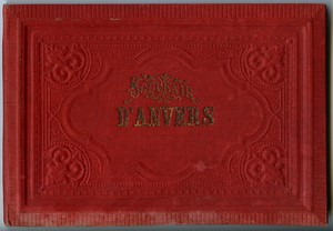 Belgium Antwerp Leporello Souvenir Album 1900 #1