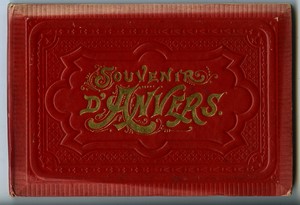 Belgium Antwerp Leporello Souvenir Album 1900 #2