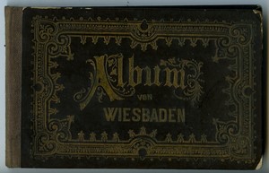 Germany Wiesbaden Leporello Concertina Souvenir Album 1900