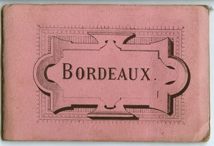 France Bordeaux Leporello Concertina Souvenir Album 1900