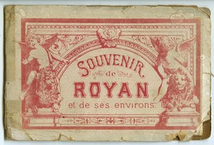 France Royan Leporello Concertina Souvenir Album 1900