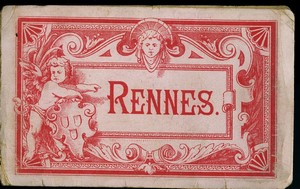 France Rennes Leporello Concertina Souvenir Album 1900