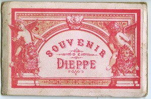 France Dieppe Leporello Concertina Souvenir Album 1900