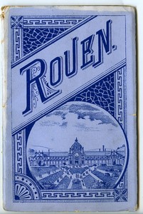 France Rouen Leporello Concertina Souvenir Album 1900