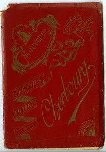 France Cherbourg Leporello Concertina Souvenir Album 1900