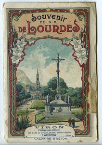 France Lourdes Leporello Concertina Souvenir Album 1900 #6