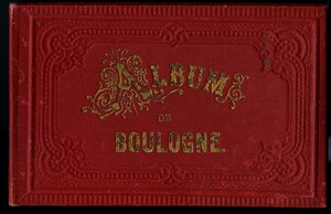 France Boulogne sur Mer Leporello Concertina Souvenir Album 1900