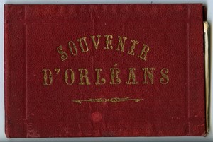 France Orléans Leporello Concertina Souvenir Album 1900