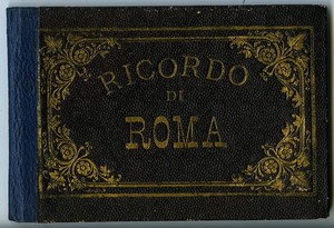 Italy Rome Leporello Concertina Souvenir Album 1900 #2