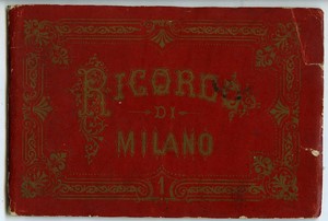 Italy Milano Leporello Concertina Souvenir Album 1900