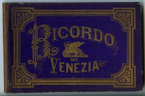 Italy Venezia Venice Leporello Concertina Souvenir Album 1900 #2