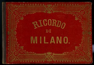 Italy Milano Volume 2 Leporello Concertina Souvenir Album 1900