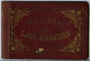 Italy Lago Maggiore lake Leporello Concertina Souvenir Album 1900