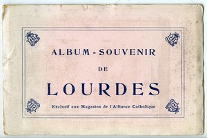 France Lourdes Leporello Concertina Souvenir Album 1900 #8