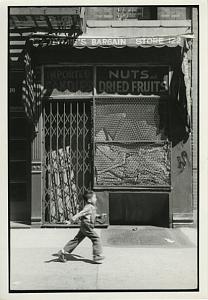 Boy in a Hurry Ludlow Street Chris Mackey Photo 1980